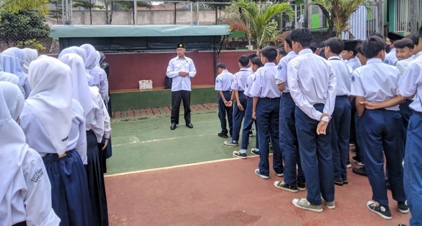 Konsisten, MTs Al-Musdariyah Cileunyi melaksanakan Ujian Berbasis Aplikasi