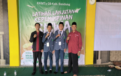 Dua Siswa MTsS Al-Musdariyah Ikuti Latihan Lanjutan Kepemimpinan Siswa Se-KKM 09 Kabupaten Bandung